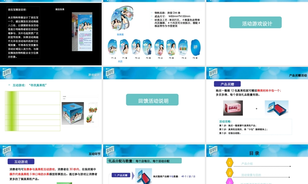XXXX年蒙牛真果粒现代通路推广方案(30)
