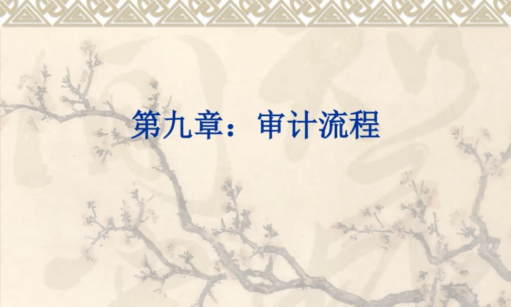 《审计流程》课件