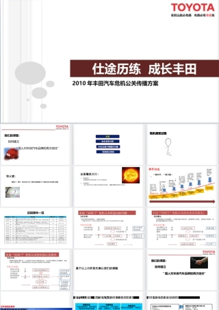 XXXX年某汽车危机公关传播方案