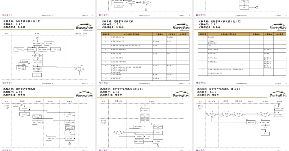 XXXX年某咨询清华紫光会计管理流程(ppt36)