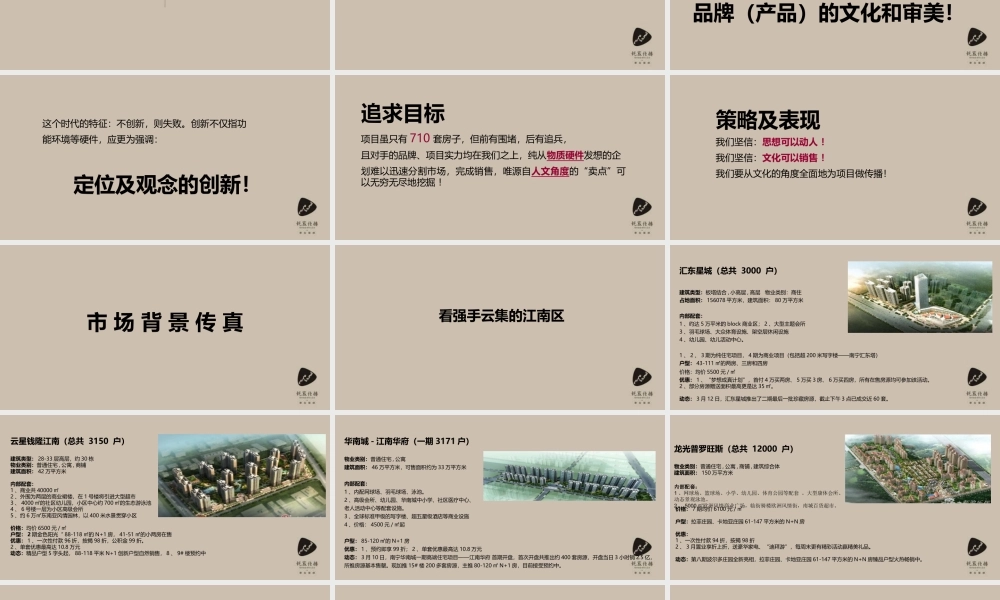 XXXX年南宁宏桂宏苑整合推广策略案186P