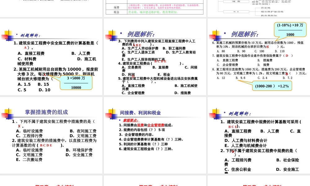 《施工管理》第三章(小型项目负责人)-YG