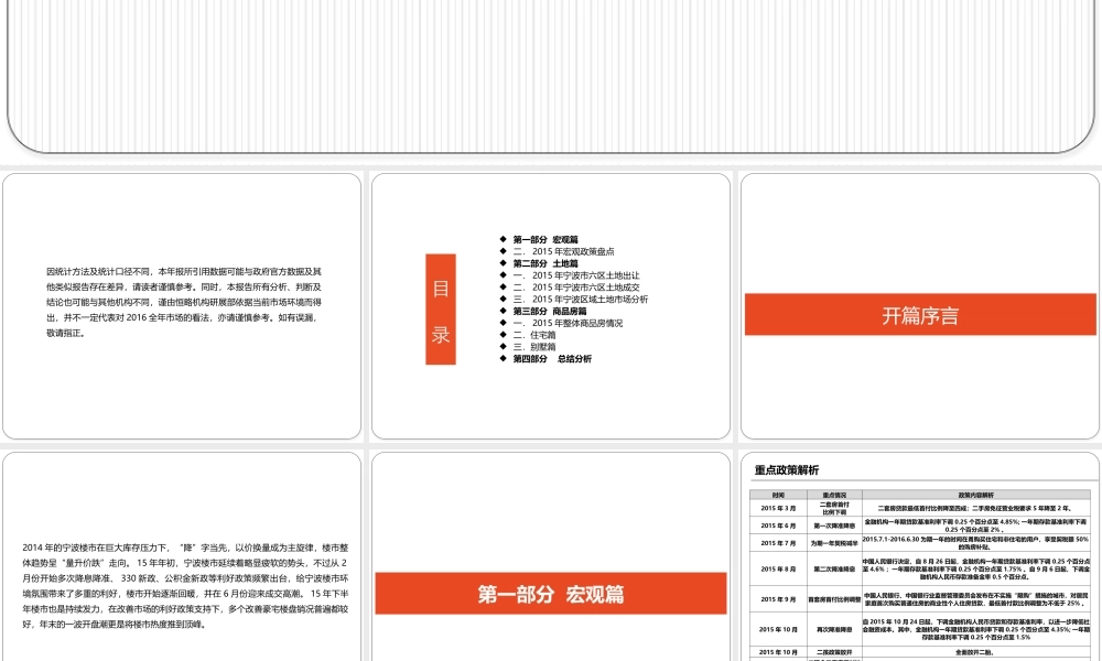 XXXX年宁波市六区年度报告
