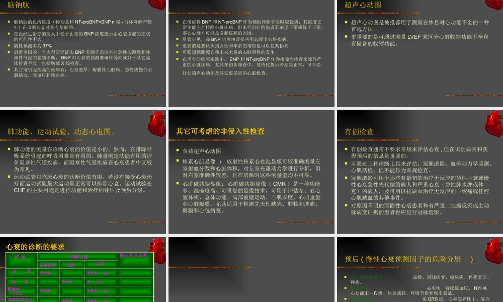 XXXX年欧洲慢性心衰诊断和治疗指南