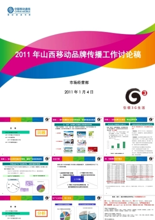 XXXX年品牌传播工作思路讨论稿126