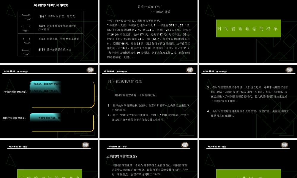 《时间管理》--授课完整版()