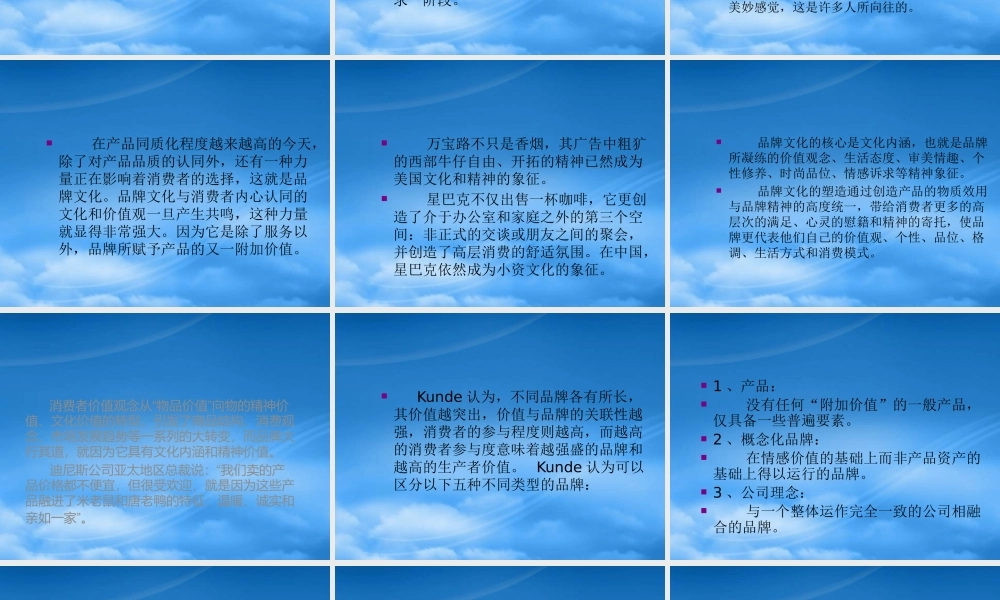 专题五、品牌文化