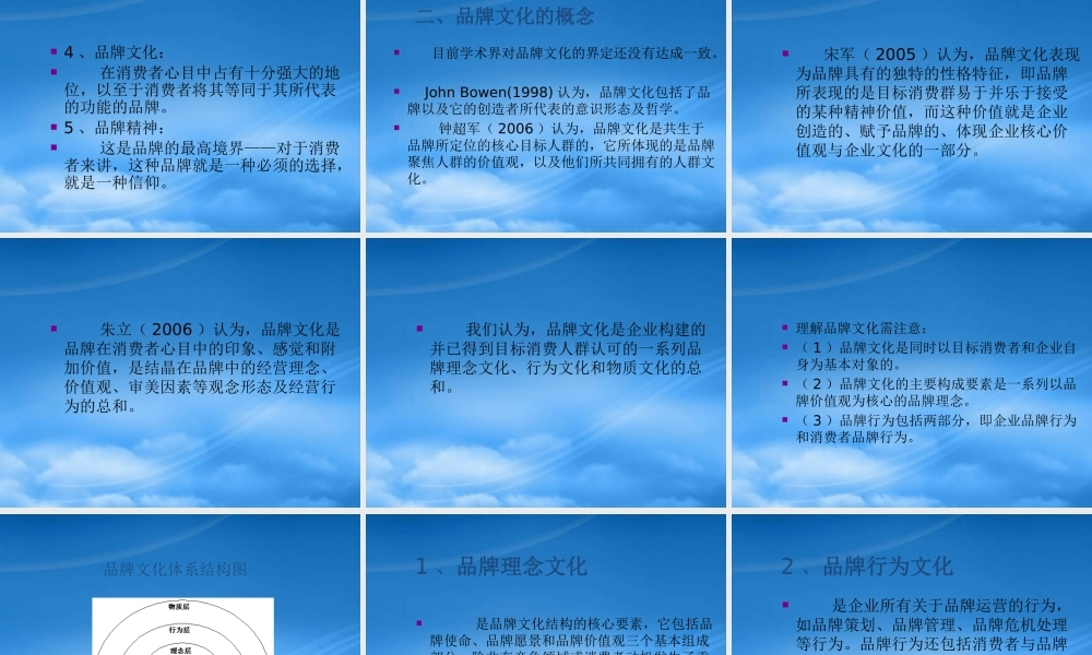 专题五、品牌文化