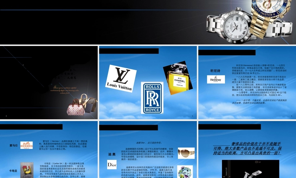 专题研究—奢侈品品牌营销借鉴与运用