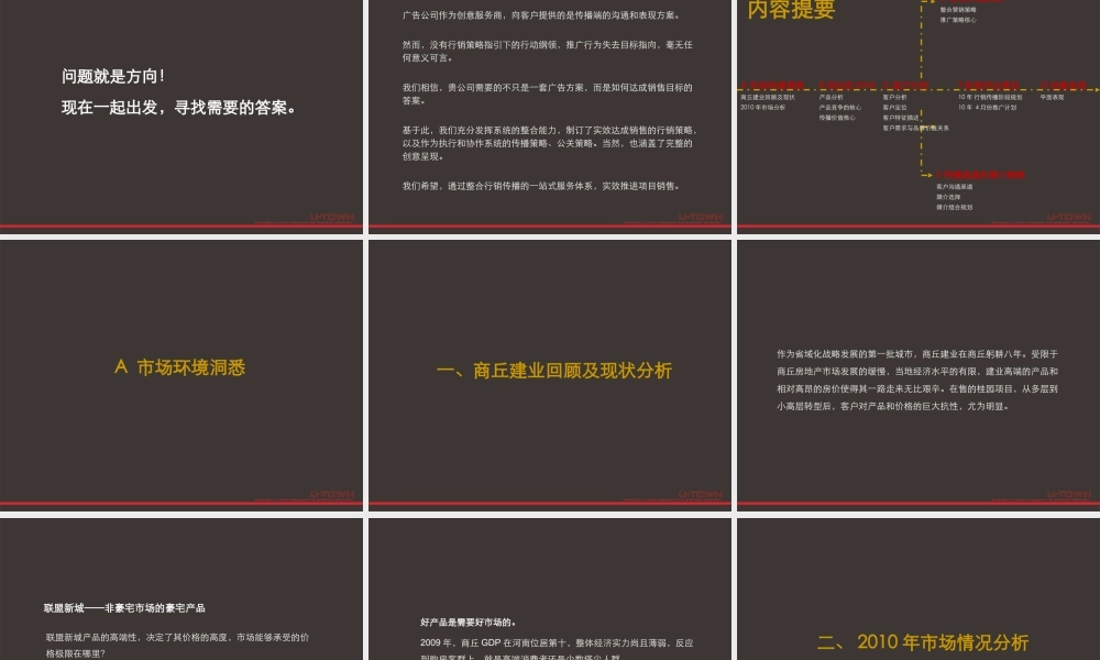 XXXX年商丘建业·联盟新城整合策略提案