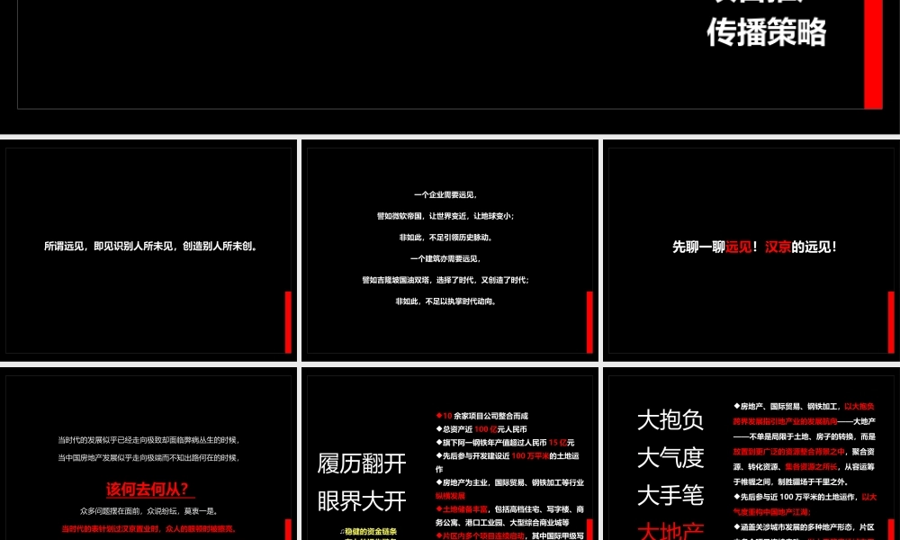 XXXX年深圳汉京置业企业品牌暨汉京大厦项目推广传播策略