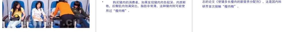 专项治理瘦肉精Microsoft PowerPoint 演示文稿