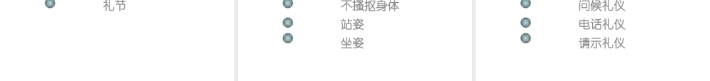 专业白领的商务形象及礼仪(ppt 30页)