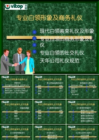 专业白领形象 及商务礼仪