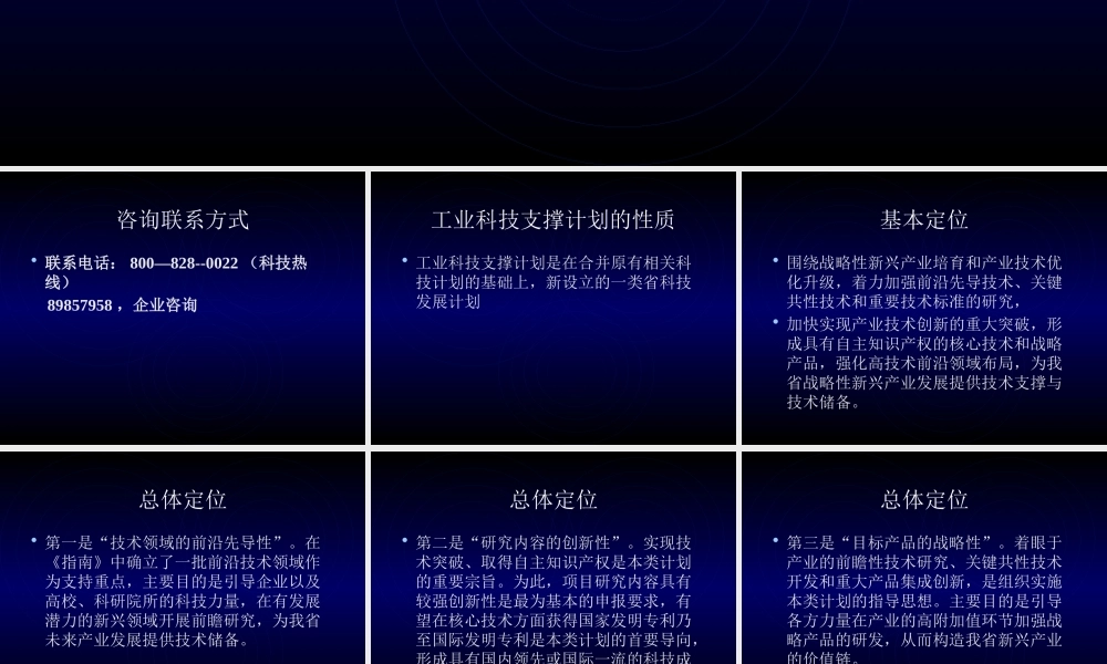 XXXX年省科技支撑计划项目申报简表解读1ppt-如何写