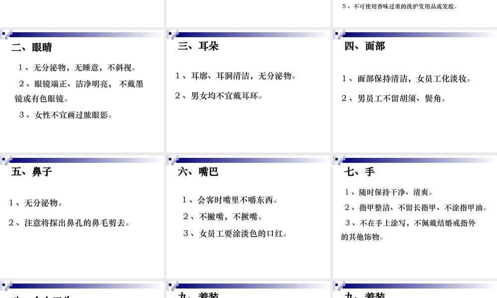专业导购员服务礼仪（PPT60页)