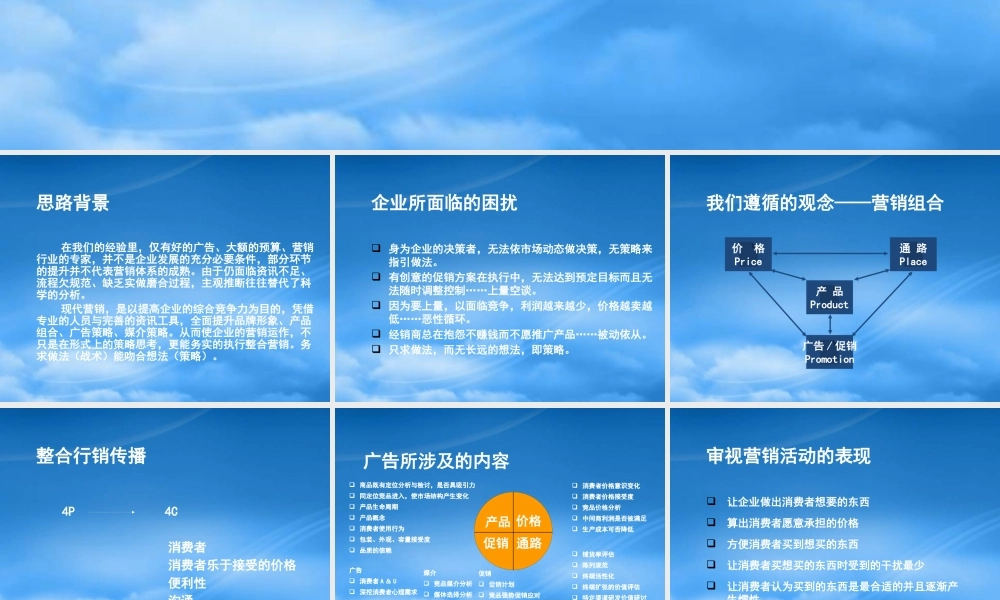 专业广告运作模式