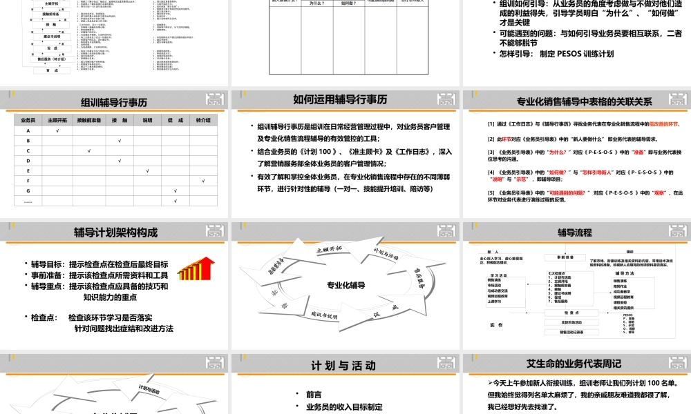 专业化销售流程辅导(定稿)