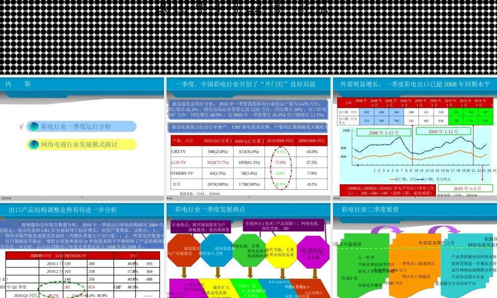 XXXX年网络电视发展模式分析及网络电视行业发展模式探讨