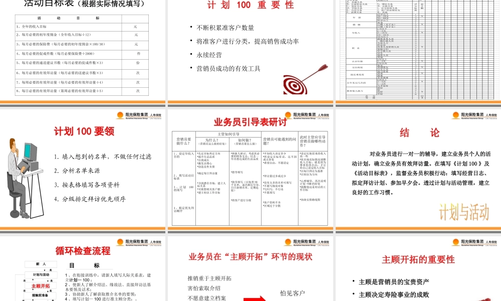 专业化销售流程辅导课程