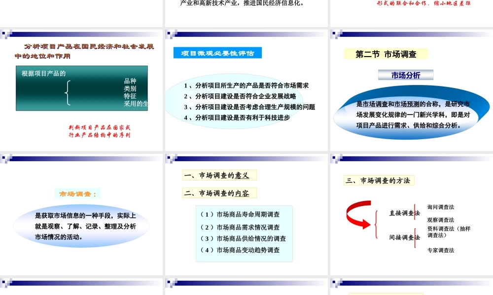 《投资项目评估》课件第二章