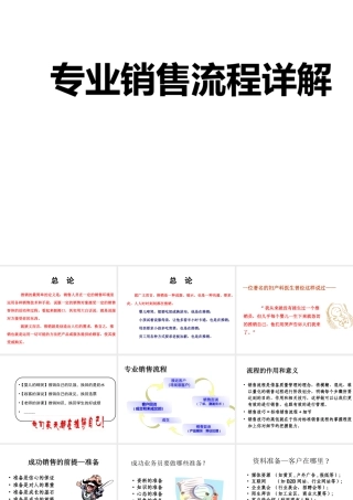 专业化销售流程讲义(PPT 62页)