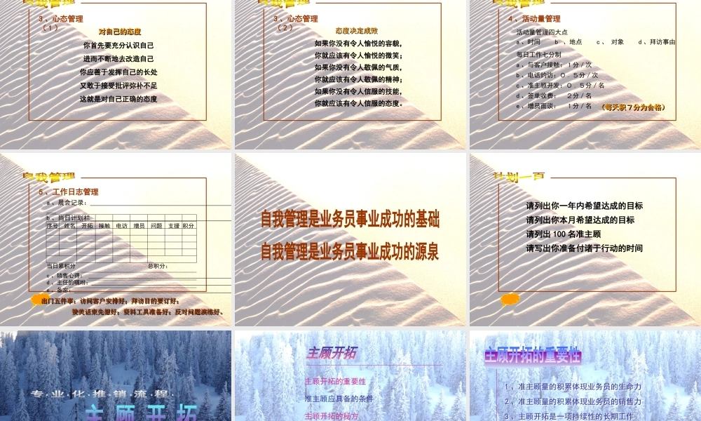 专业化销售流程课件