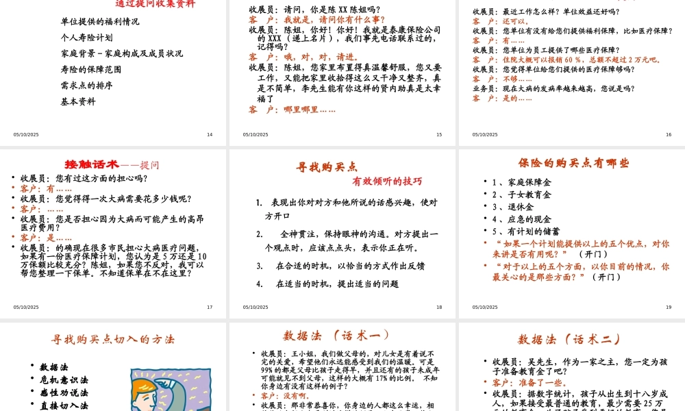 专业化销售流程之接触