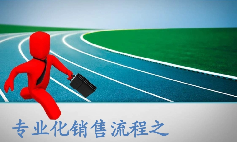 专业化销售流程之异议处理