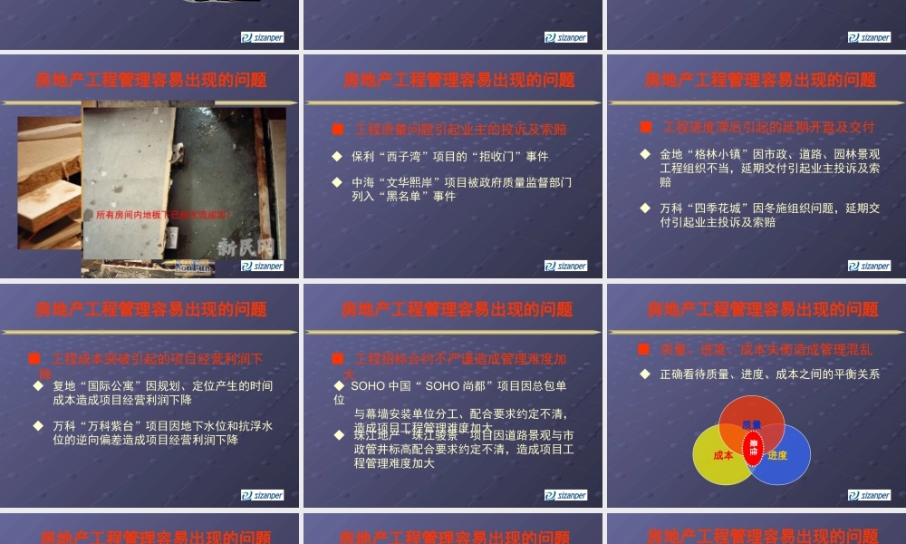 《突破房地产企业工程管理瓶颈》修改稿