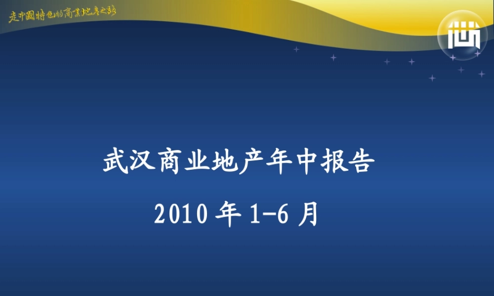 XXXX年武汉商业年中报告