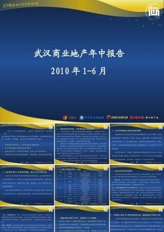 XXXX年武汉商业年中报告