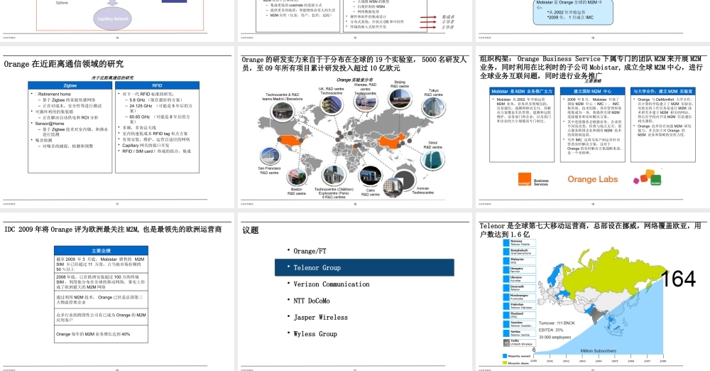 XXXX年物联网产业链分析及企业运营模式研