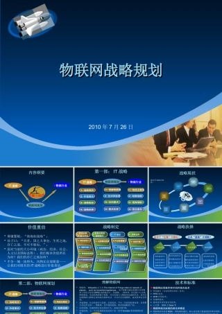 XXXX年物联网战略规划