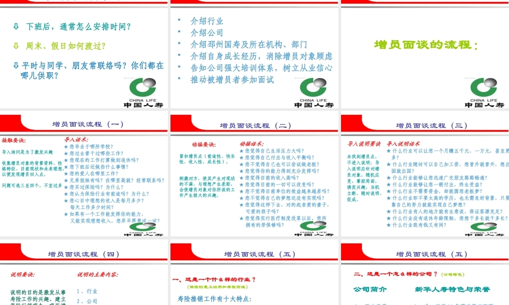 专业化增员流程(分公司)