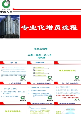 专业化增员流程(分公司)