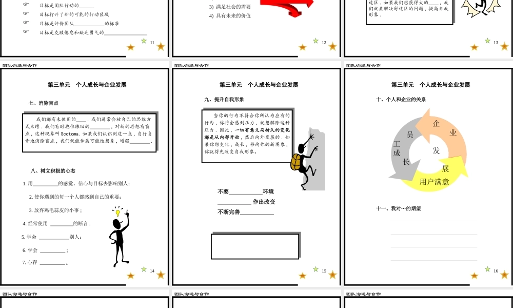 《团队沟通与合作》