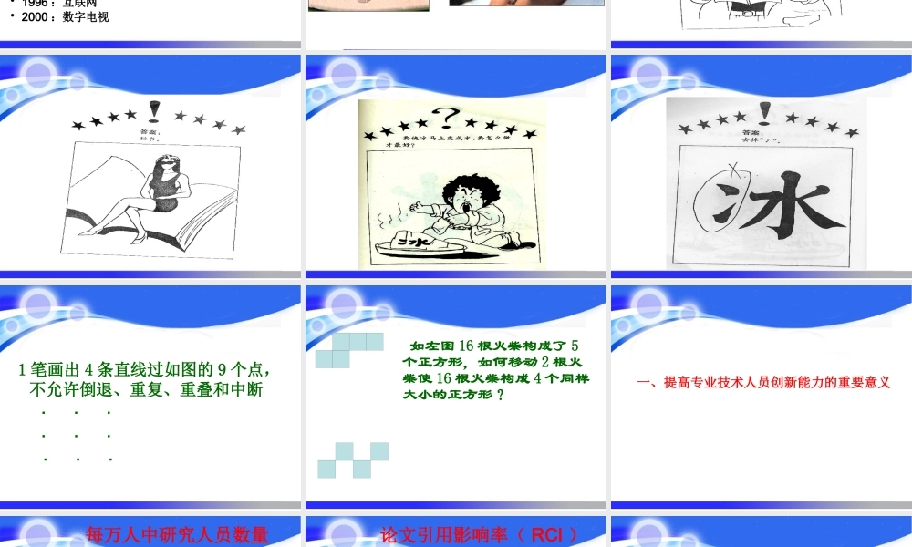 专业技术人员创新案例