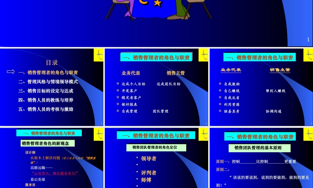 《团队管理》——打造金牌销售团队之学员手册