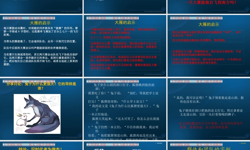 《团队建设与管理》课件PPT1团队概述1