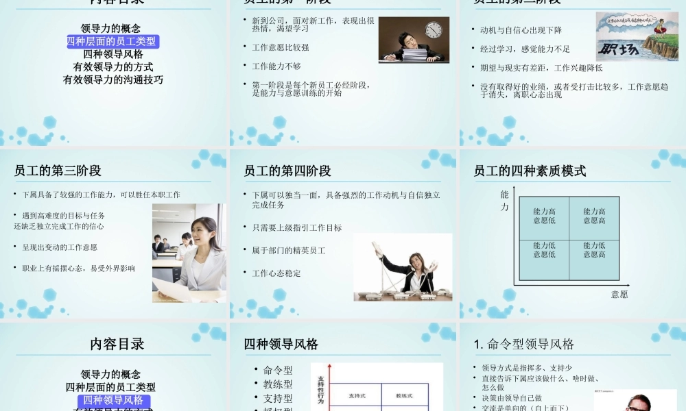 《团队领导力与沟通》