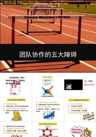 《团队协作的五大障碍》演示(PPT39页)
