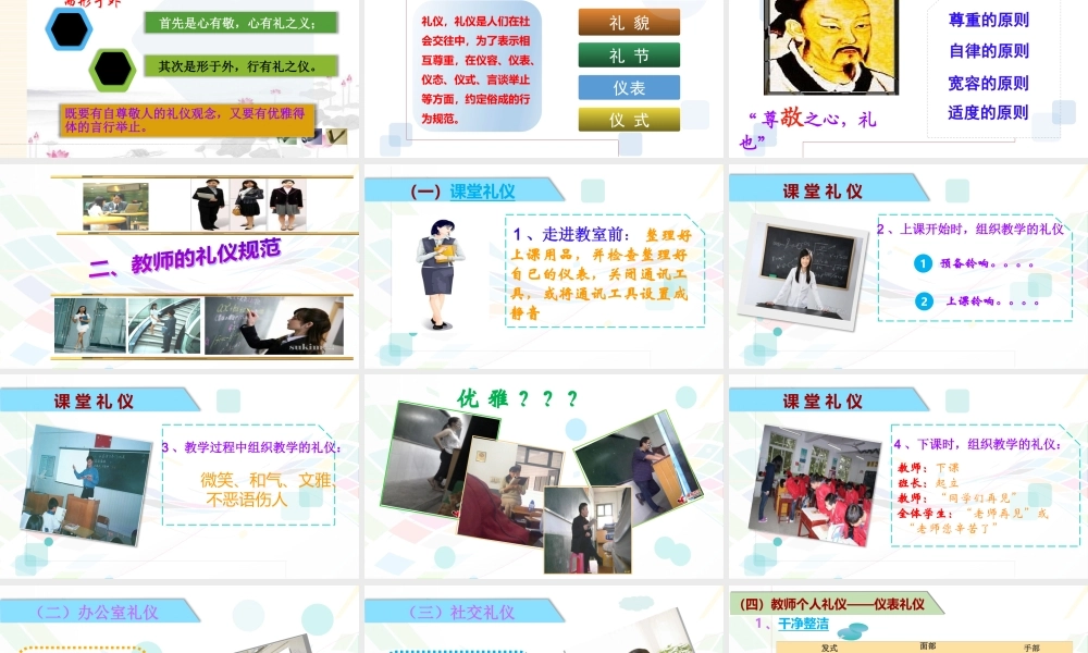 专业技术人员公需课礼仪讲座
