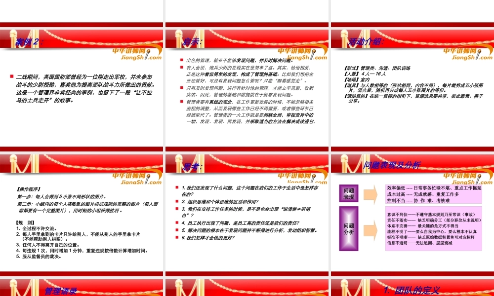 《团队执行力提升训练》
