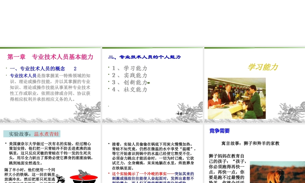 专业技术人员团队合作能力