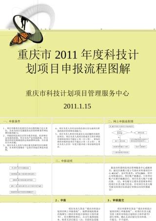 XXXX年项目申报流程