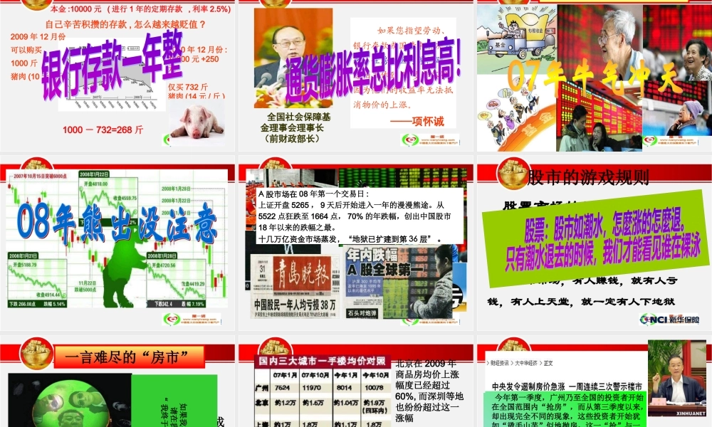XXXX年新版产品说明会课件新华好利年年版