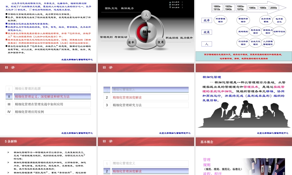 专业精细化管理顾问和研究机构