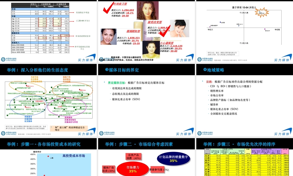 专业媒体企划全案（PPT55页)