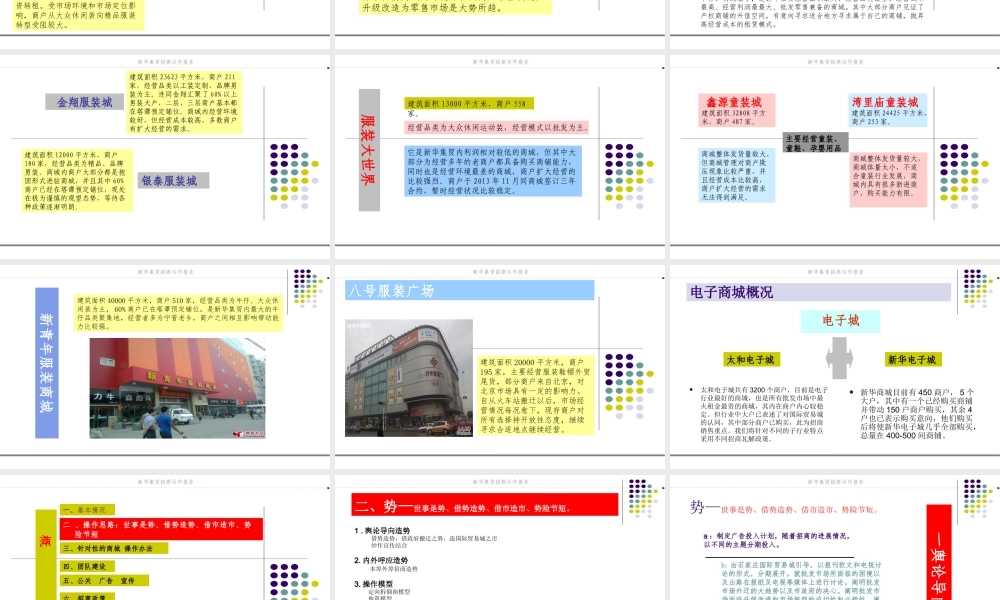 专业市场招商运作方案